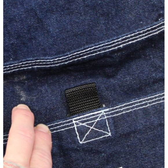 PJ Mark Denim Shirt XL 100% Cotton Mens Long Sleeve Button-Up Casual Workwear - Picture 9 of 11